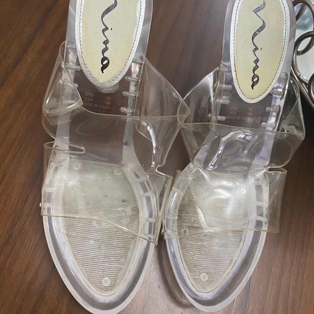 Clear shoes